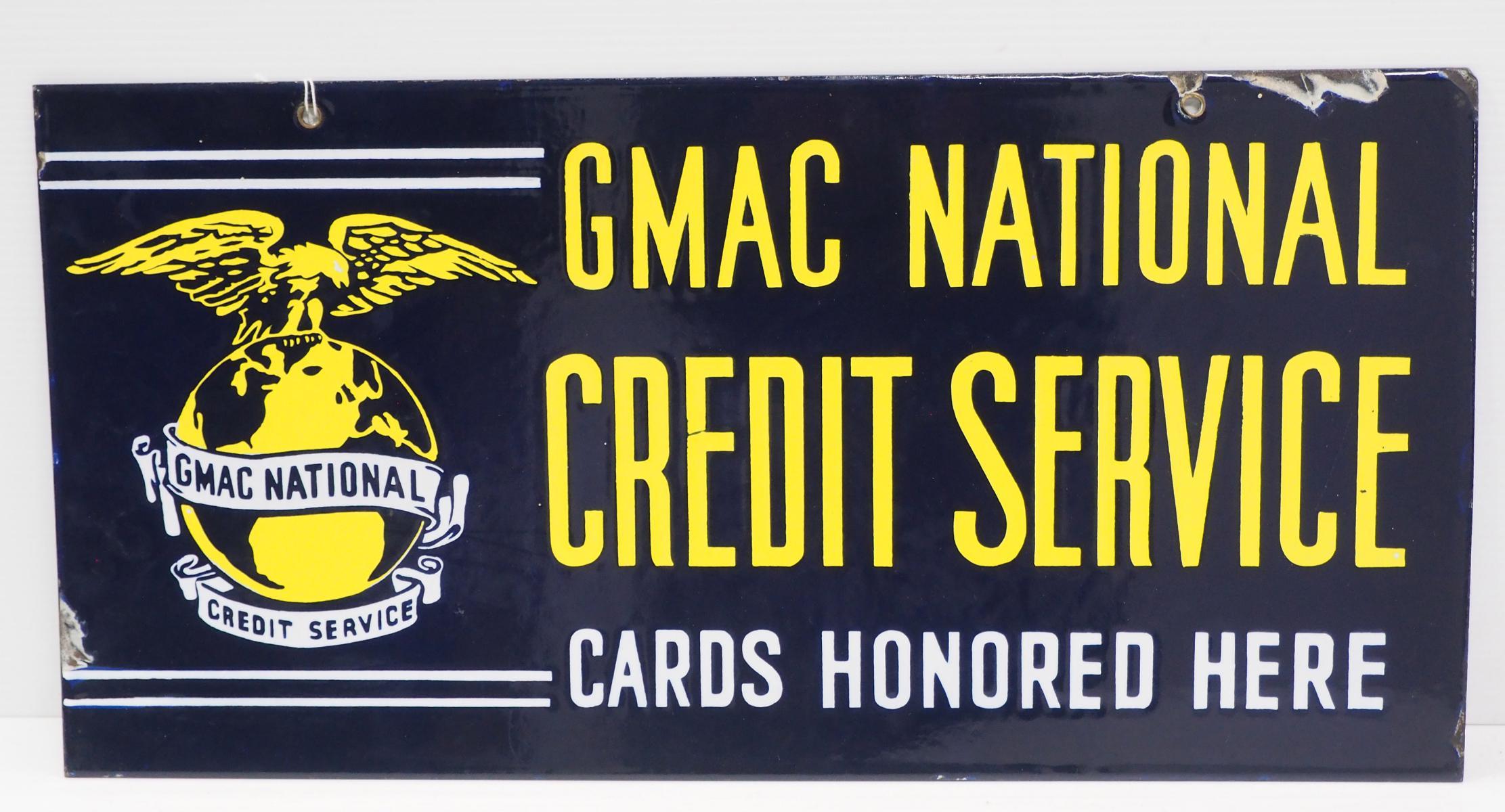 GMAC National Credit Service sign