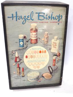 Hazel Bishop Cosmetics display case