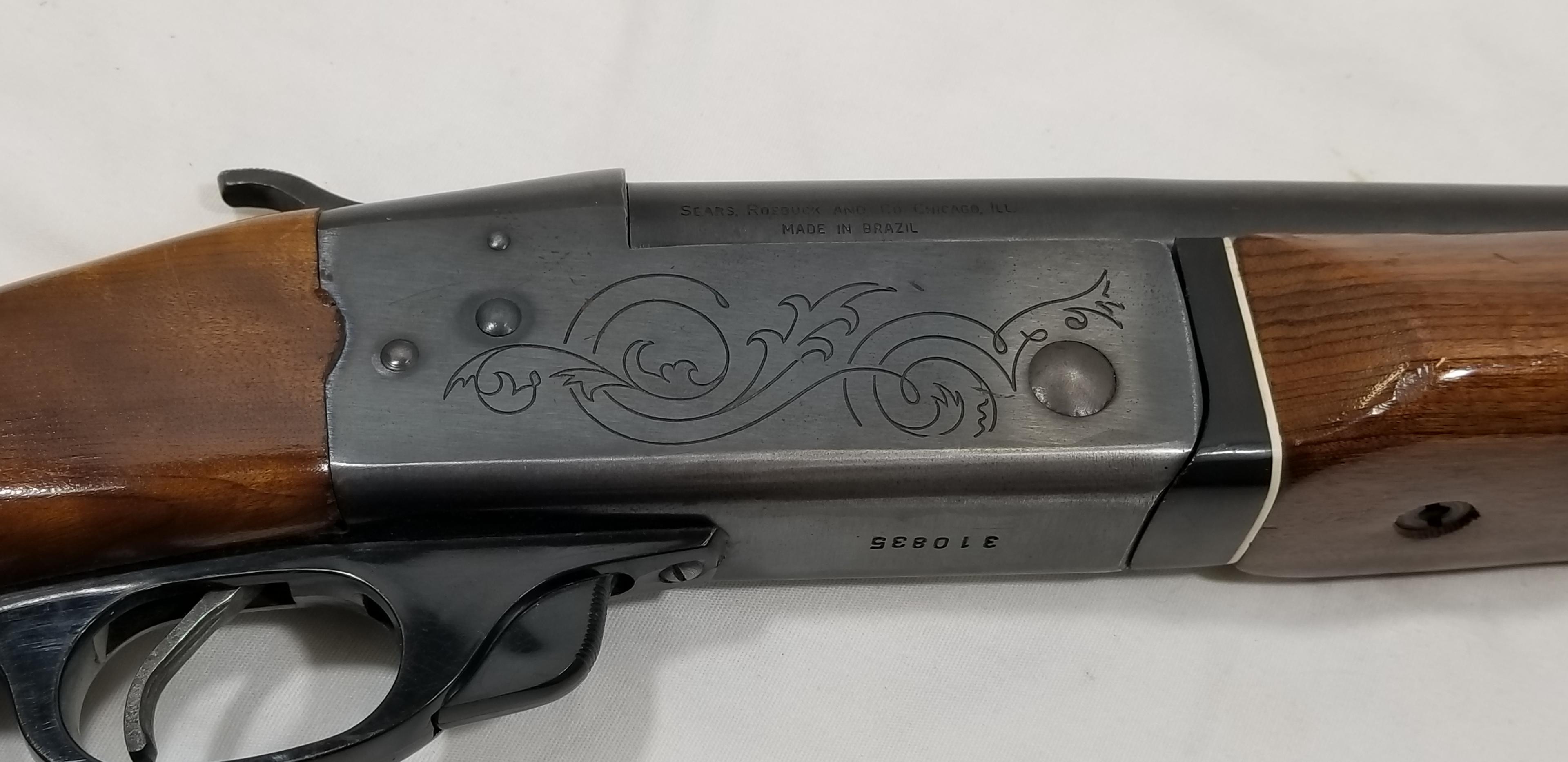 SEARS MODEL 282 SINGLE SHOT 12GA SHOTGUN