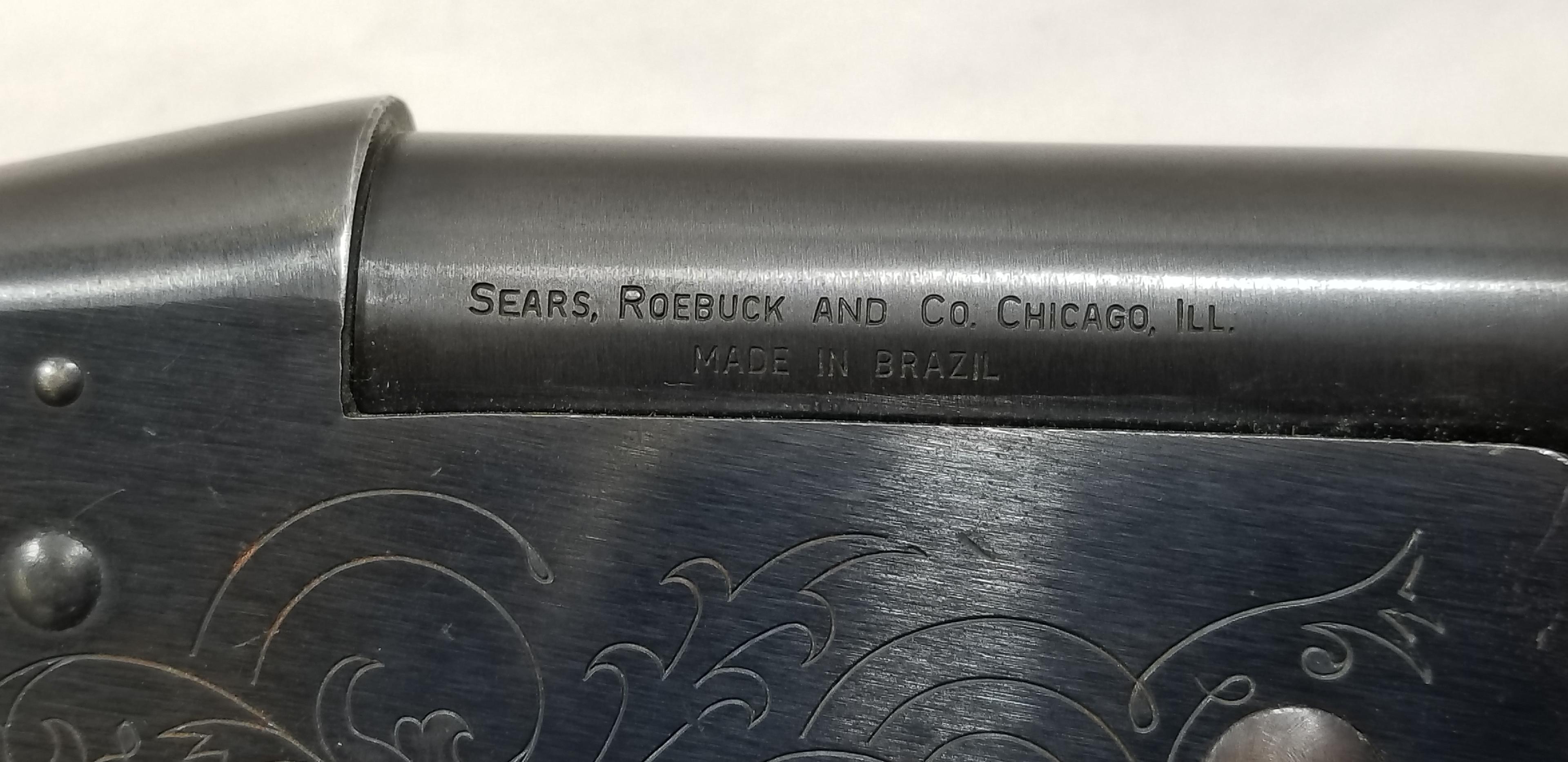 SEARS MODEL 282 SINGLE SHOT 12GA SHOTGUN
