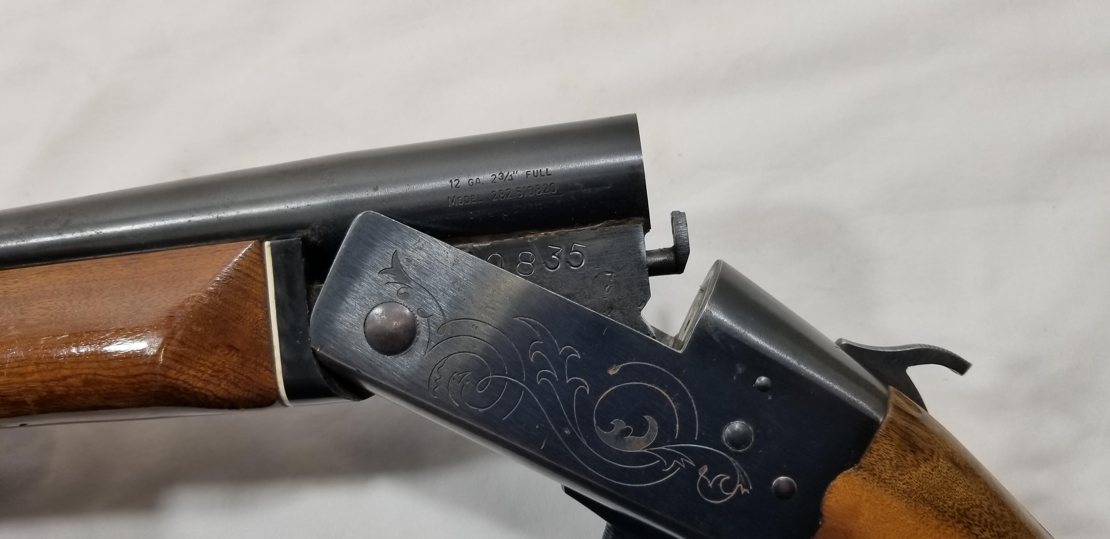 SEARS MODEL 282 SINGLE SHOT 12GA SHOTGUN