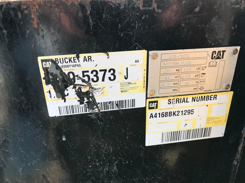 2016 CAT 242D SKID LOADER
