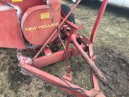 NEW HOLLAND 352 GRINDER MIXER W/ SIDE TABLE & SCALES