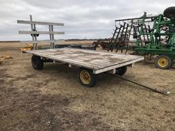 8X16 HAYRACK ON JOHN DEERE GEAR