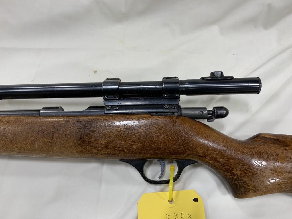 MARLIN 81-DL .22CAL RIFLE W/MOSSBERG SCOPE