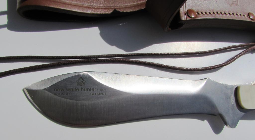 PUMA NEW WHITE HUNTER 118375 STAG w SHEATH UNUSED