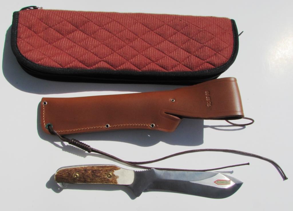 PUMA NEW WHITE HUNTER 118375 STAG w SHEATH UNUSED
