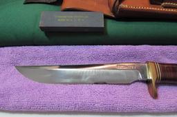 RANDALL MOD 3 HUNTER KNIFE UNUSED w SHEATH CASE
