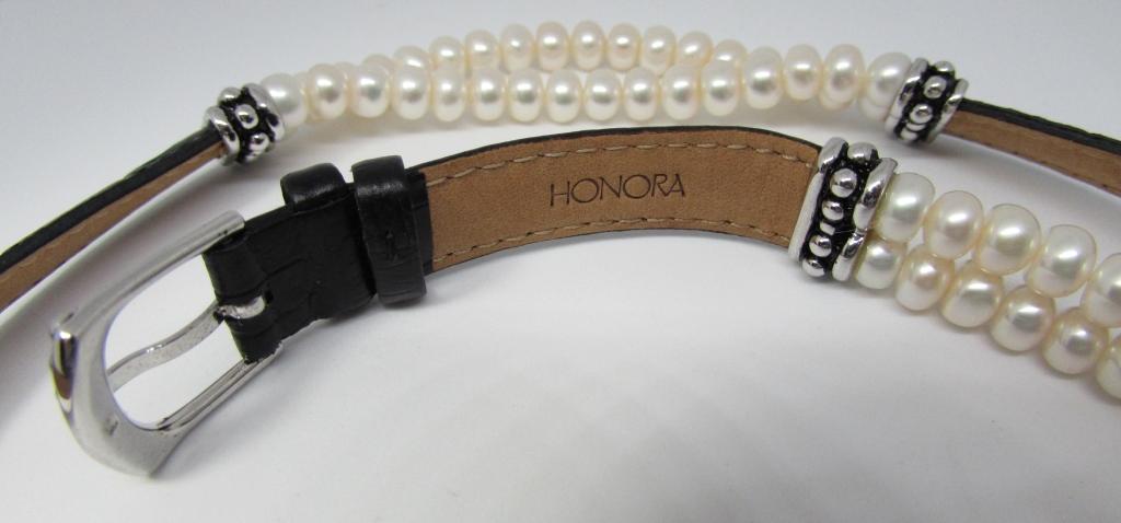 HONORA PEARL STERLING SILVER NECKLACE & BRACELET