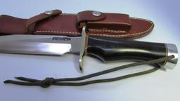 RANDALL 1-7 BORDER PATROL KNIFE & SHEATH STAINLESS