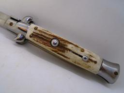 STAG AUTOMATIC SWITCHBLADE STILETTO POCKET KNIFE