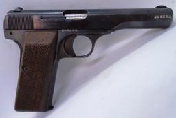 FN BROWNING PROOF PISTOL M1922 7.65 CAL 32