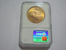 1922 SAINT GAUDENS 20 DOLLAR GOLD COIN MS63