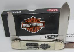 CASE HARLEY DAVIDSON POCKET KNIFE NEW IN BOX