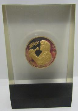 ELVIS .999FINE SILVER COMMEMORATIVE GRACELAND 1OZ