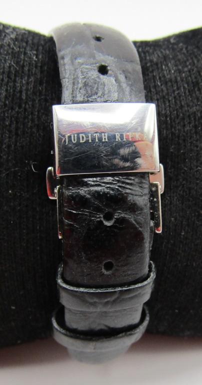 JUDITH RIPKA WRIST WATCH  STERLING SILVER IN BOX