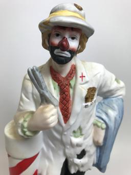 "The Chef" 8.5"T.Clown Figurine From The Emmett Kelly, Jr. Signature Collection By Flambro