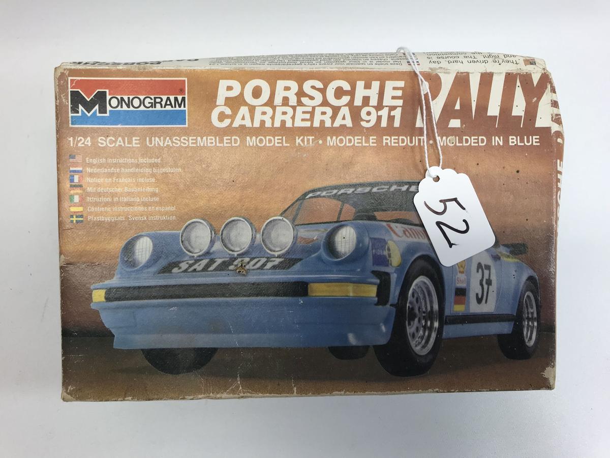Monogram 1/24th. Scale Porsche Carrera 911 Rally In Original Box-Dated 1980