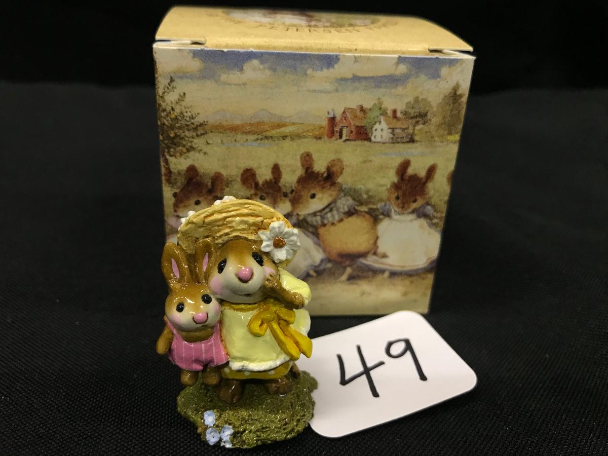 Wee Forest Folk Figurine W/Box "Miss Daisy"