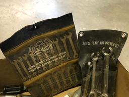 Box Lot of Wrenches & Punches