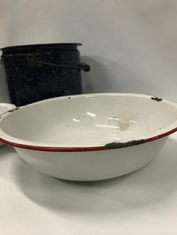 Selection Of Vintage Graniteware!