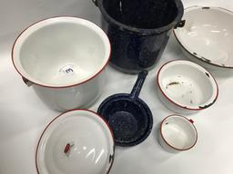 Selection Of Vintage Graniteware!