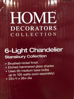 Home Decorators Collection 6-Light Chandelier Stansbury Collection