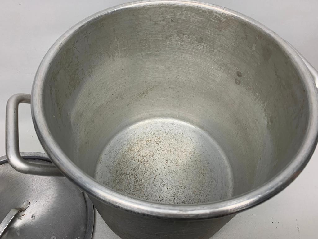 Wear-Ever 24 Qt. Aluminum Stock Pot W/Lid