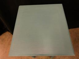 Painted, Wood, Hand Crafted Accent Table