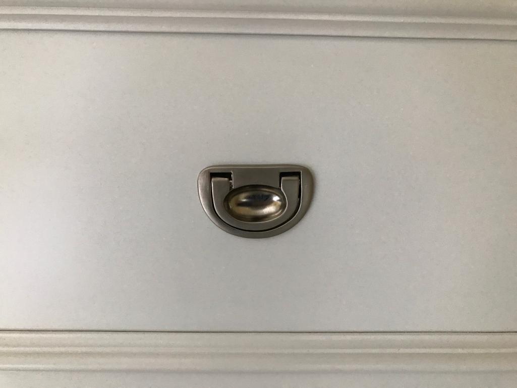 Wooden 5-Drawer Chest In White