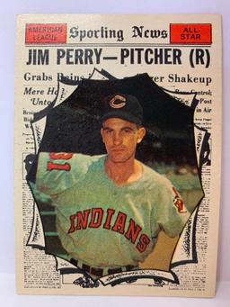 (4) 1961 Topps All Star Baseball Cards