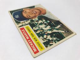 1956 Topps #135 Mickey Mantle Card