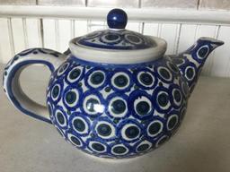Vintage Pottery Teapot