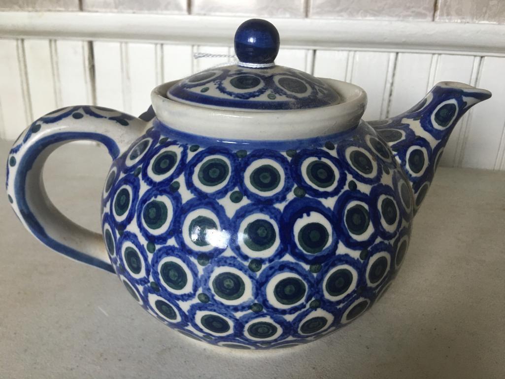 Vintage Pottery Teapot