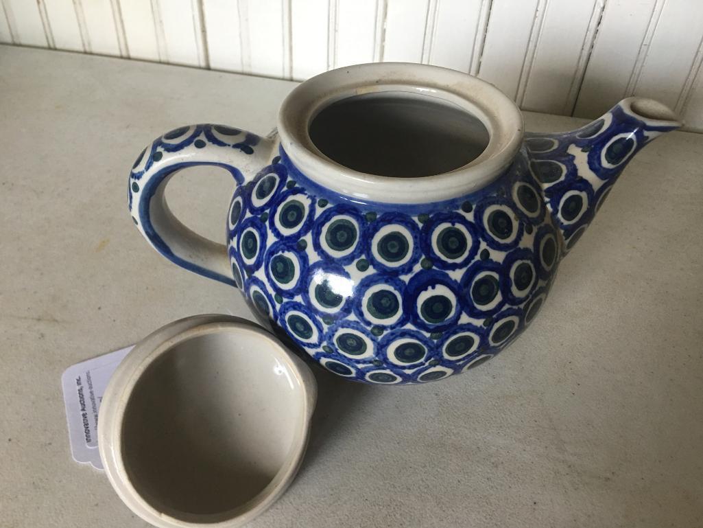 Vintage Pottery Teapot