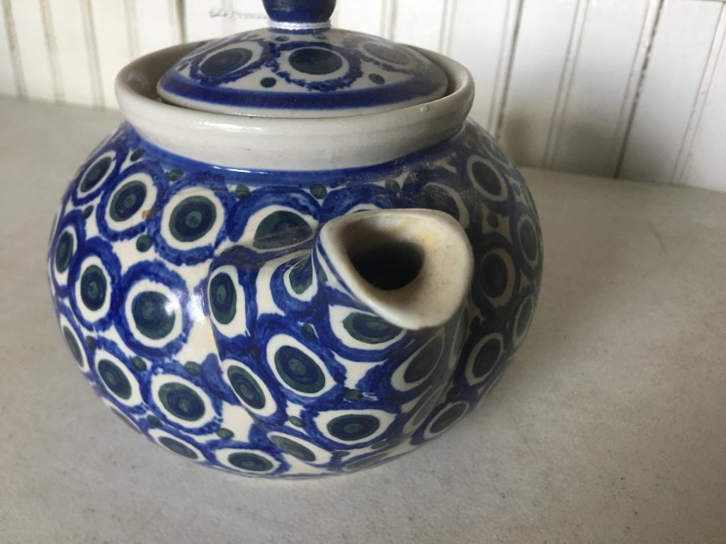 Vintage Pottery Teapot