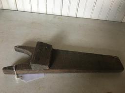 Primitive Wooden Boot Jack