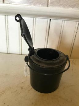 Small Cast Iron Glue Melting Pot By "Fanner Mfg. Co."