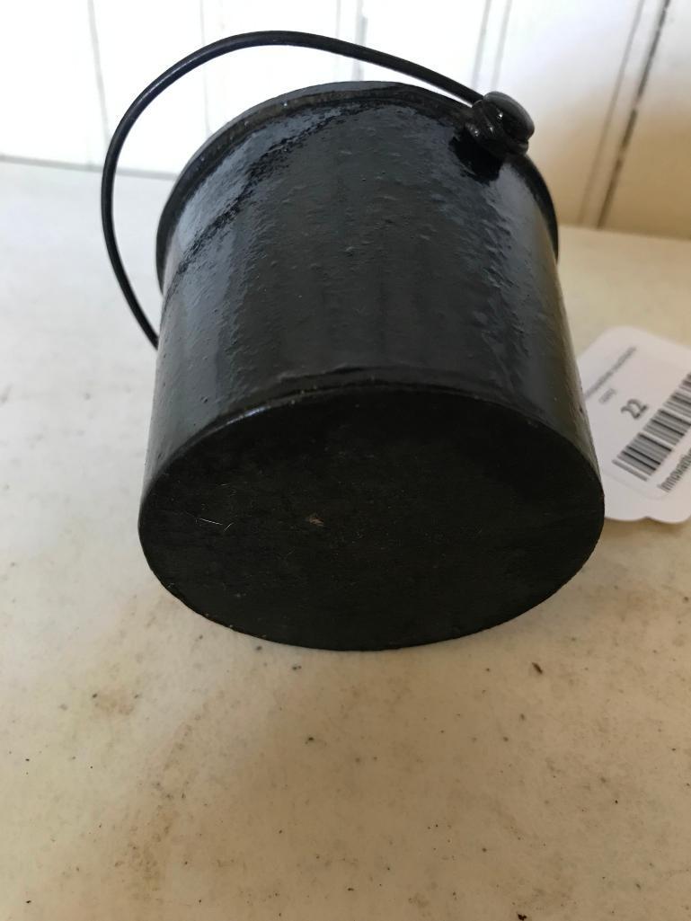 Small Cast Iron Glue Melting Pot By "Fanner Mfg. Co."