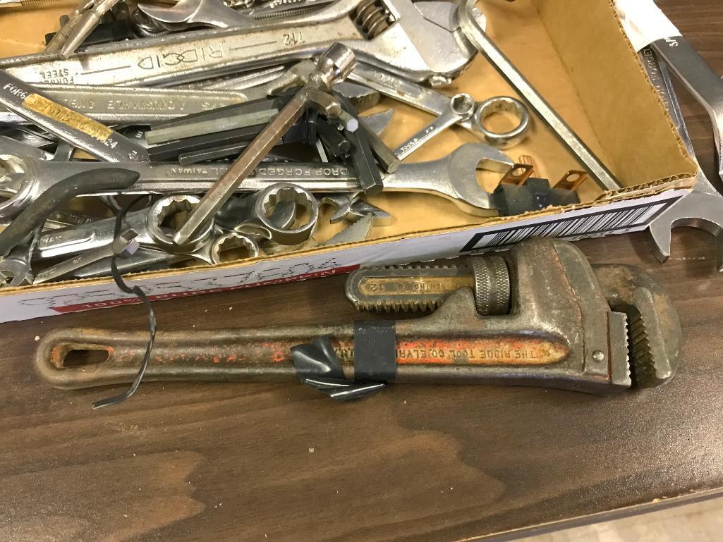Large Selection of Wrenches and More