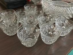 Punch Bowl with 10 Cups