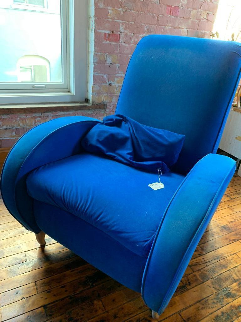 Plum Creek Art Deco Designed Recliner