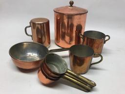 Nice Group Of Copper Items