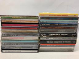 20 CDs and CD Sets of Various Styles of Music