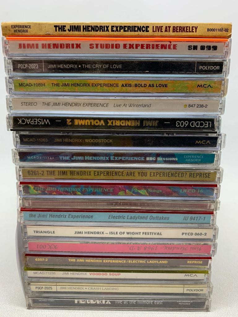 Group of 18 Jimi Hendrix CD's