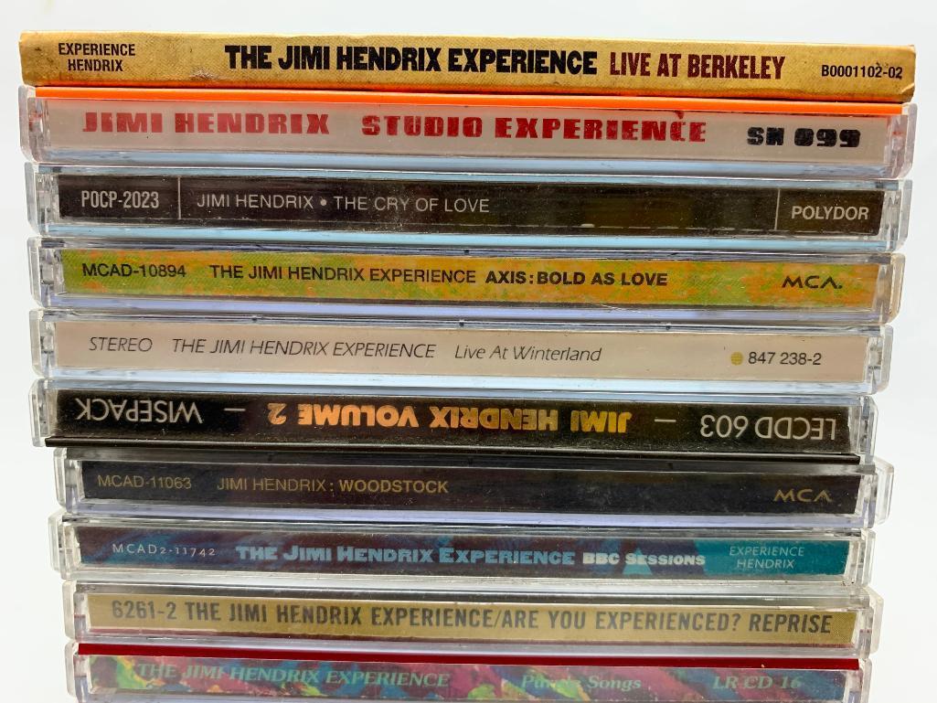 Group of 18 Jimi Hendrix CD's