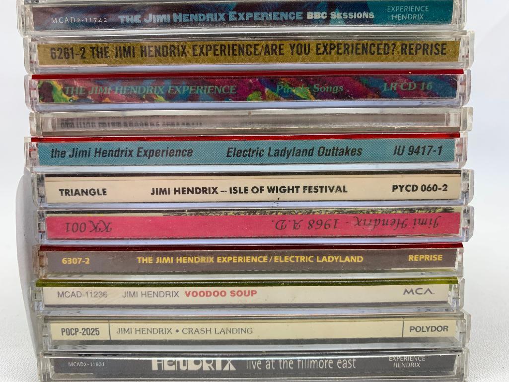 Group of 18 Jimi Hendrix CD's