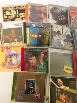 Group of 18 Jimi Hendrix CD's