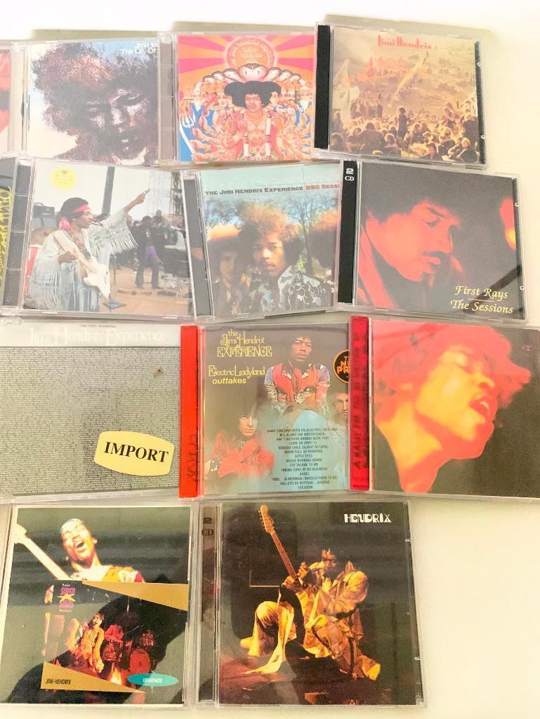 Group of 18 Jimi Hendrix CD's