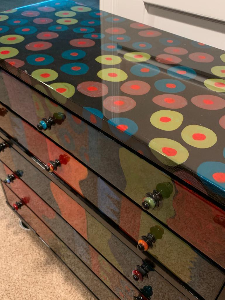 Very Cool 5-Drawer Funky Art Chest